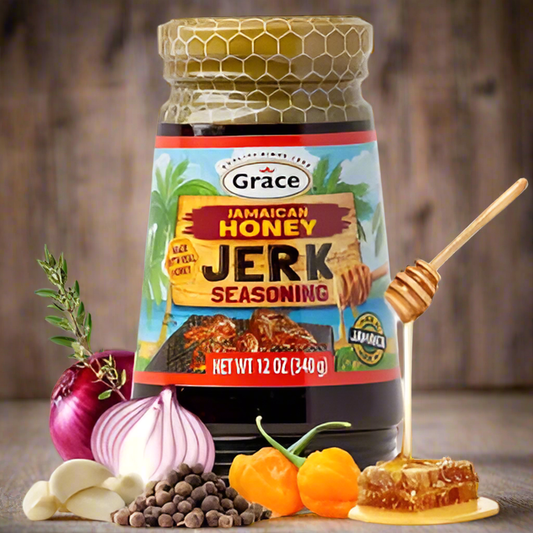Grace Jerk Honey Seasoning 10 oz