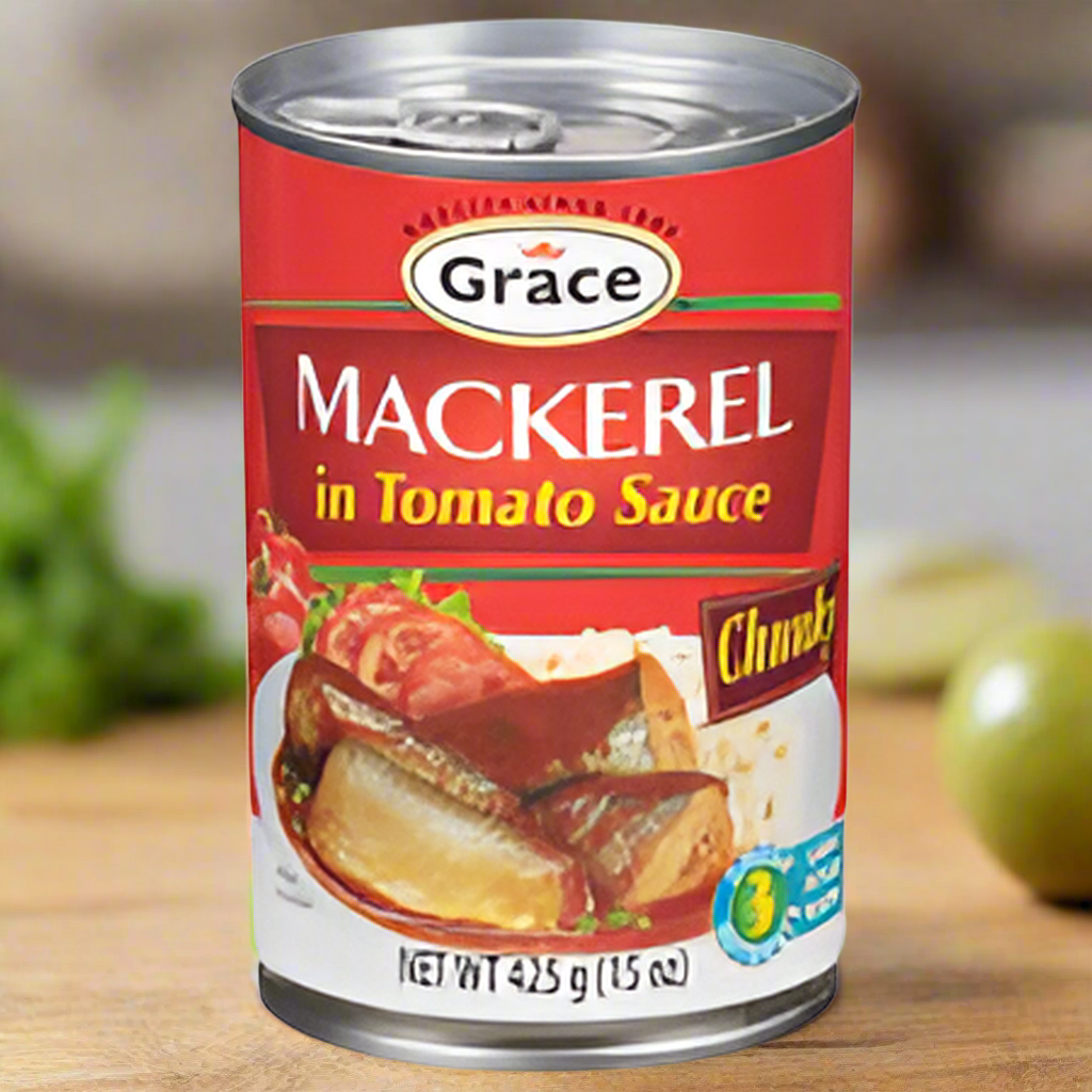 Grace Mackerel in Tomato 15 oz (2 Pack)