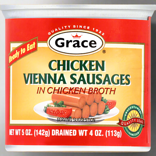 Grace Vienna Sausage 4.6 oz (3 Pack)