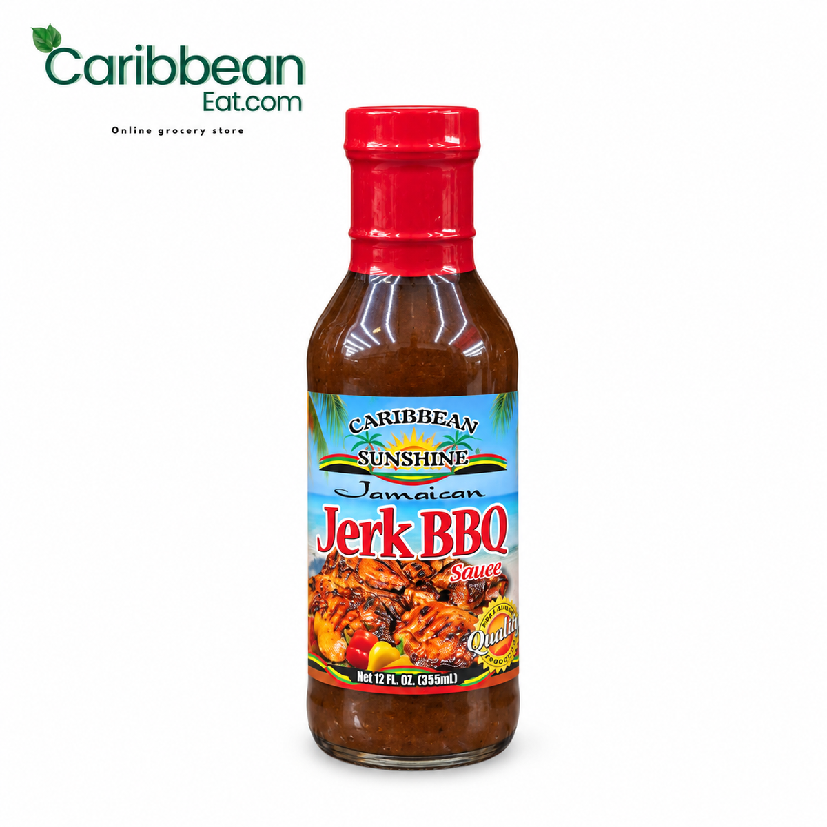 Caribbean Sunshine Jamaican Jerk BBQ Sauce 12oz