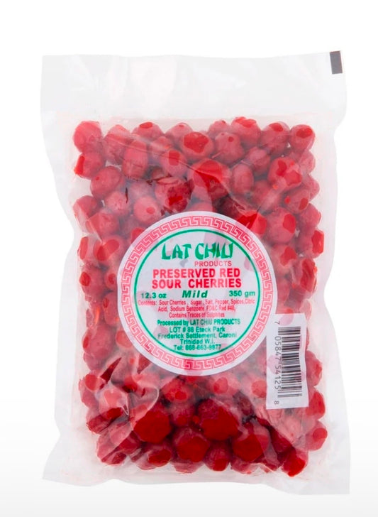 LAT CHIU RED SOUR CHERRIES MILD 12,3oz