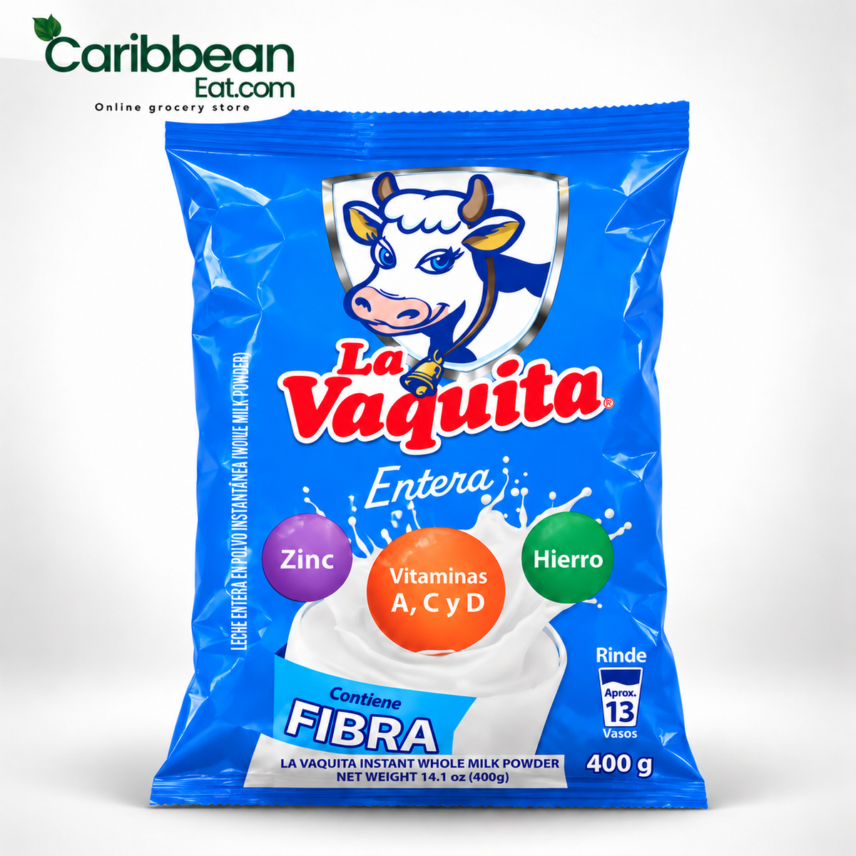 La Vaquita Entera – Instant Whole Milk Powder 14.1oz