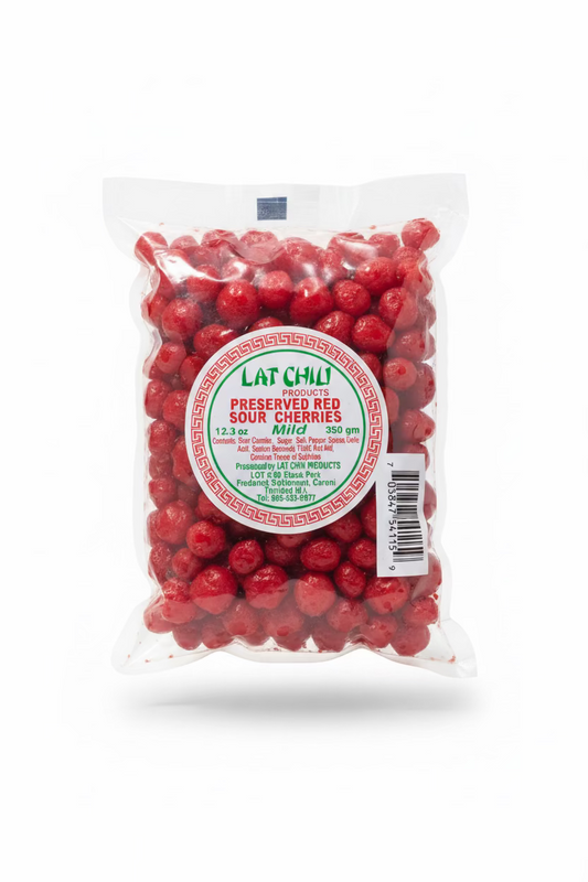 LAT CHIU RED SOUR CHERRIES MILD 12,3oz