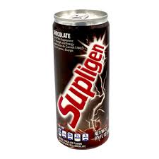 Nestle Supligen Chocolate drink can in a 9.8oz size, featuring rich flavors and essential nutrients for energy.