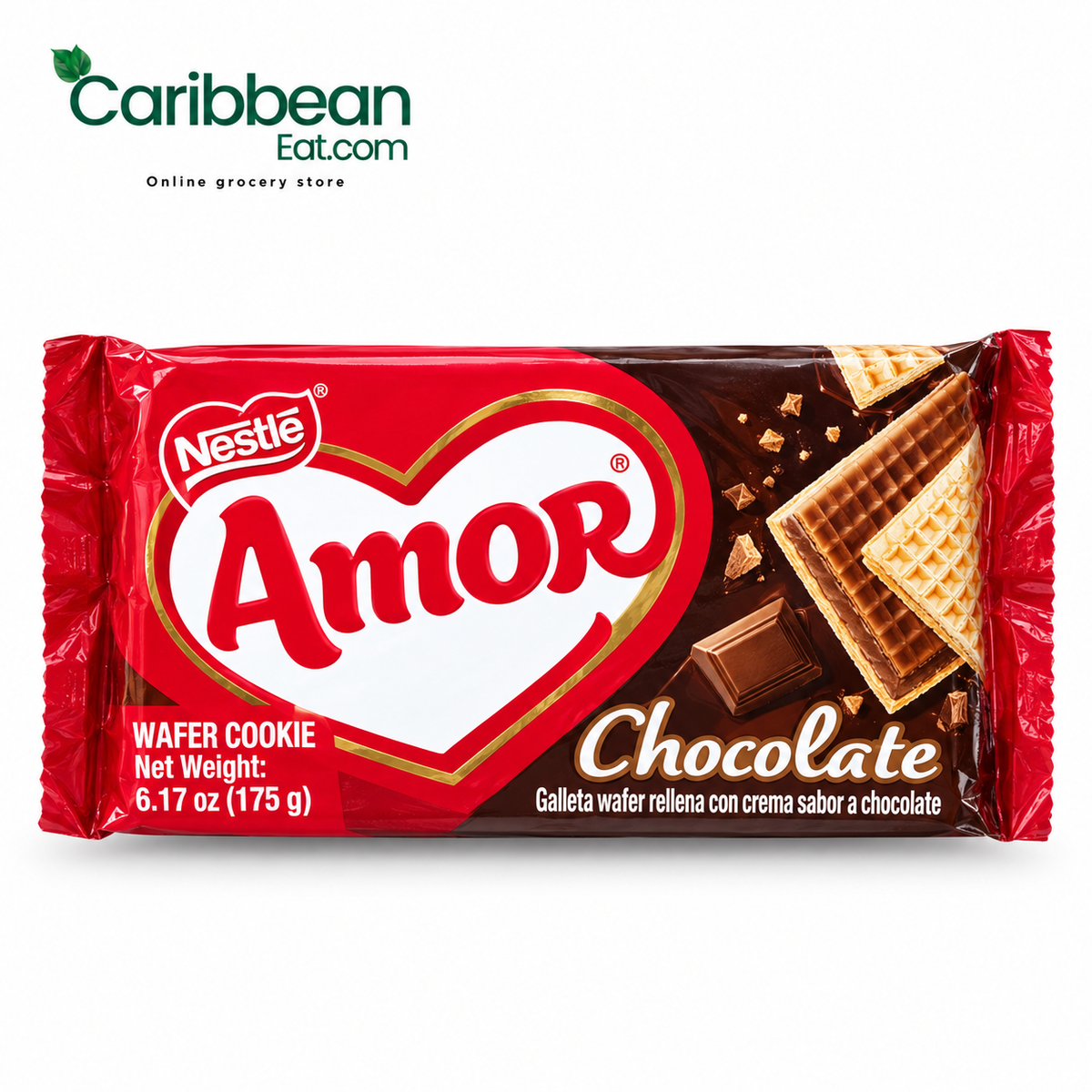 Nestlé Amor Chocolate Wafer Cookies 6.17oz (175g)