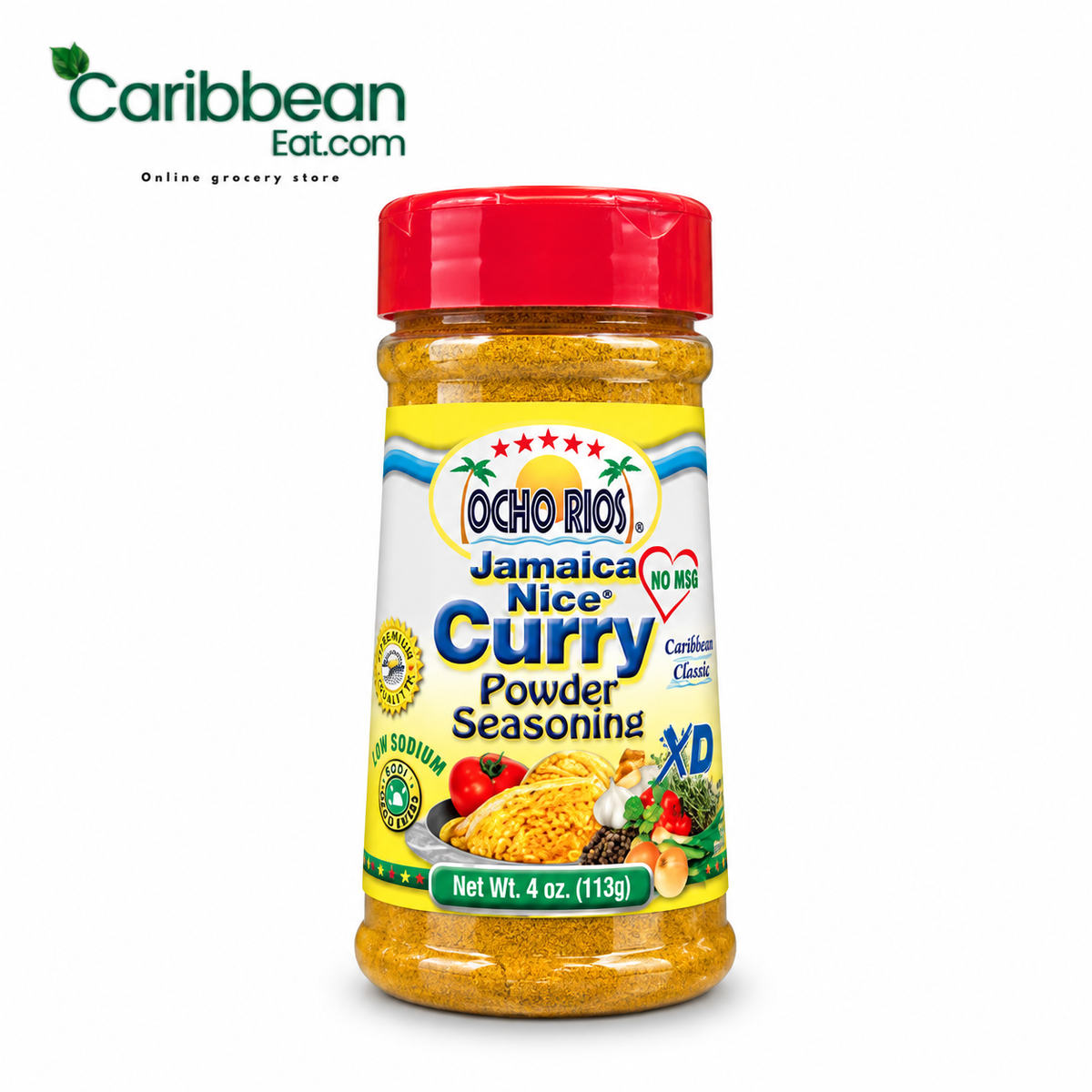 Ocho Rios Jamaica Nice Curry Powder Seasoning 4oz