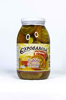 Jar of Su Sabor Lulo en Almíbar, 28oz, showcasing sweet and tangy lulo fruit preserved in syrup.