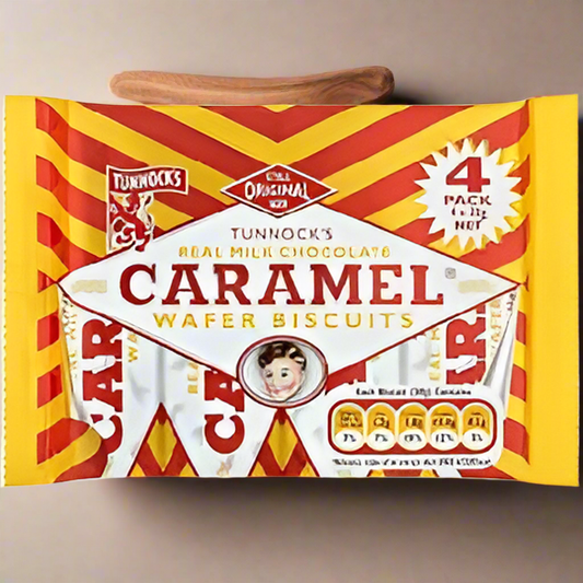 Tunnock’s Caramel Biscuits (4 Pack)