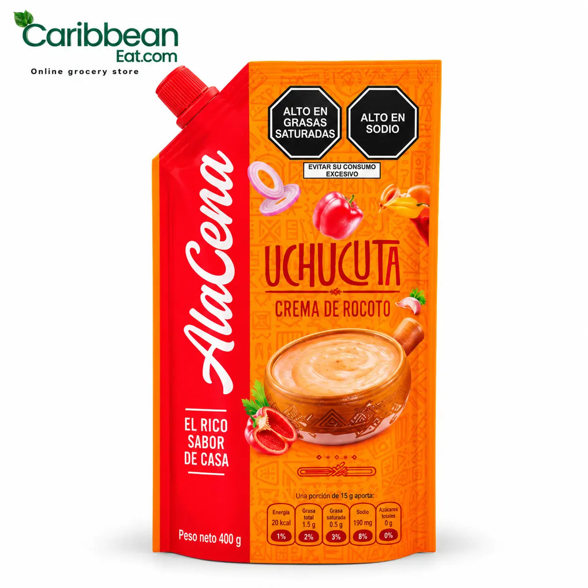 Alacena Uchucuta Crema Rocoto 14.1oz