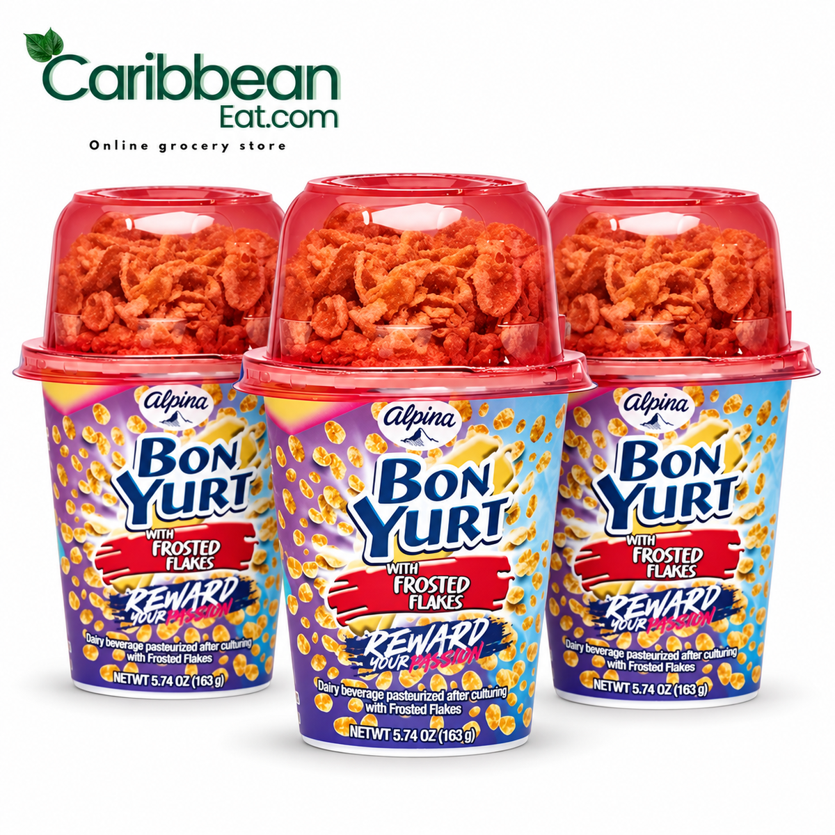 Alpina Bon Yurt Frosted Flakes 5.3 oz three-pack