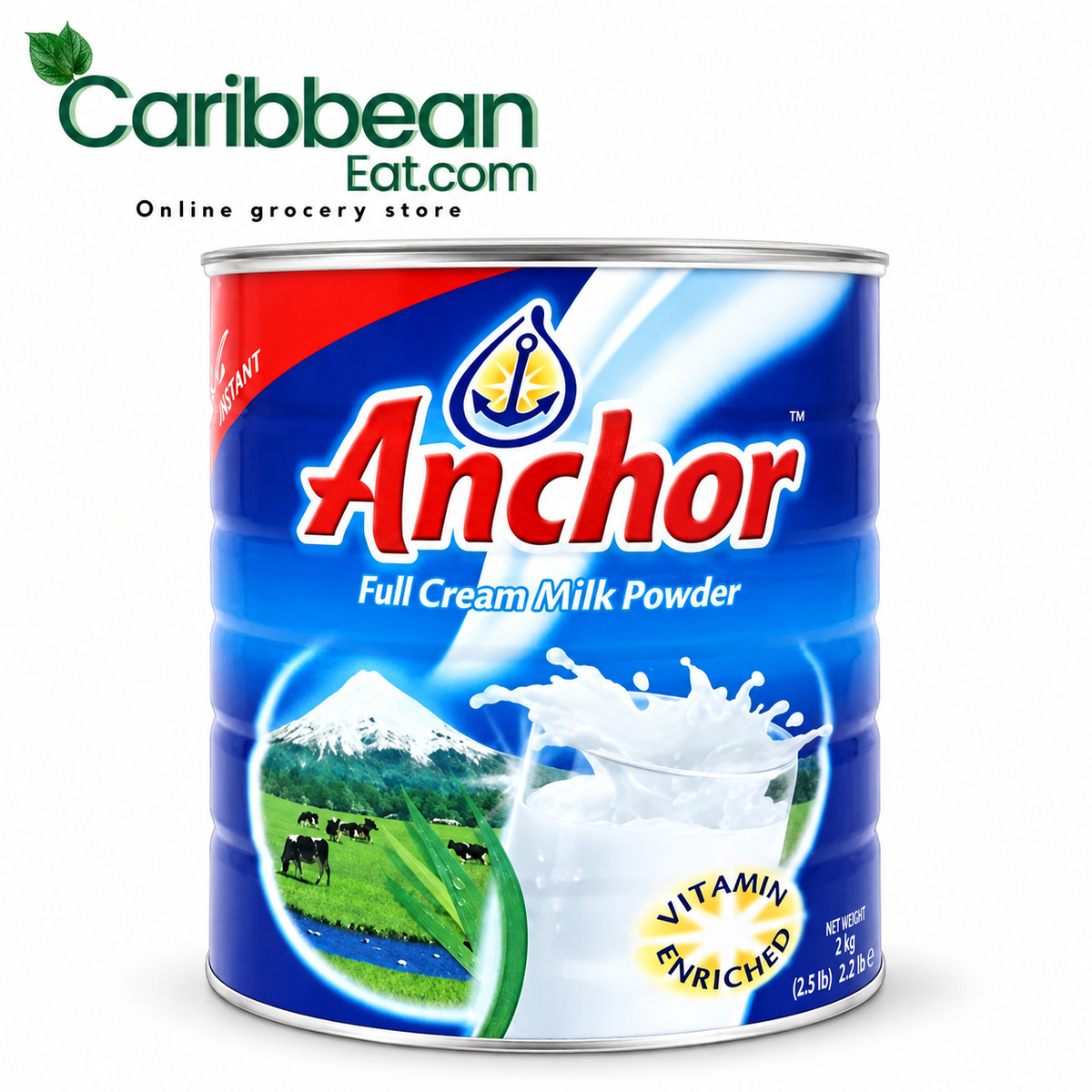 Anchor Full Cream Milk Powder 2 kg