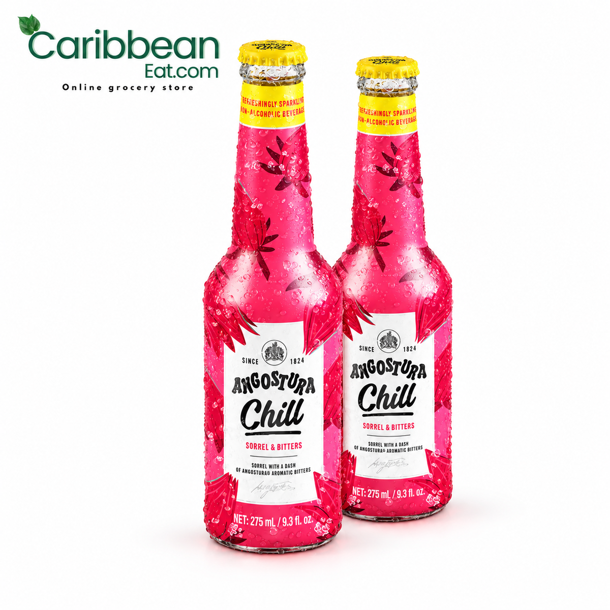 Angostura Sorrel and Bitters 275 ml two-pack