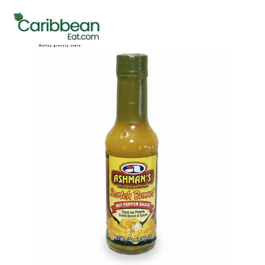 Ashman's Scotch Bonnet Hot Pepper Sauce 3 oz