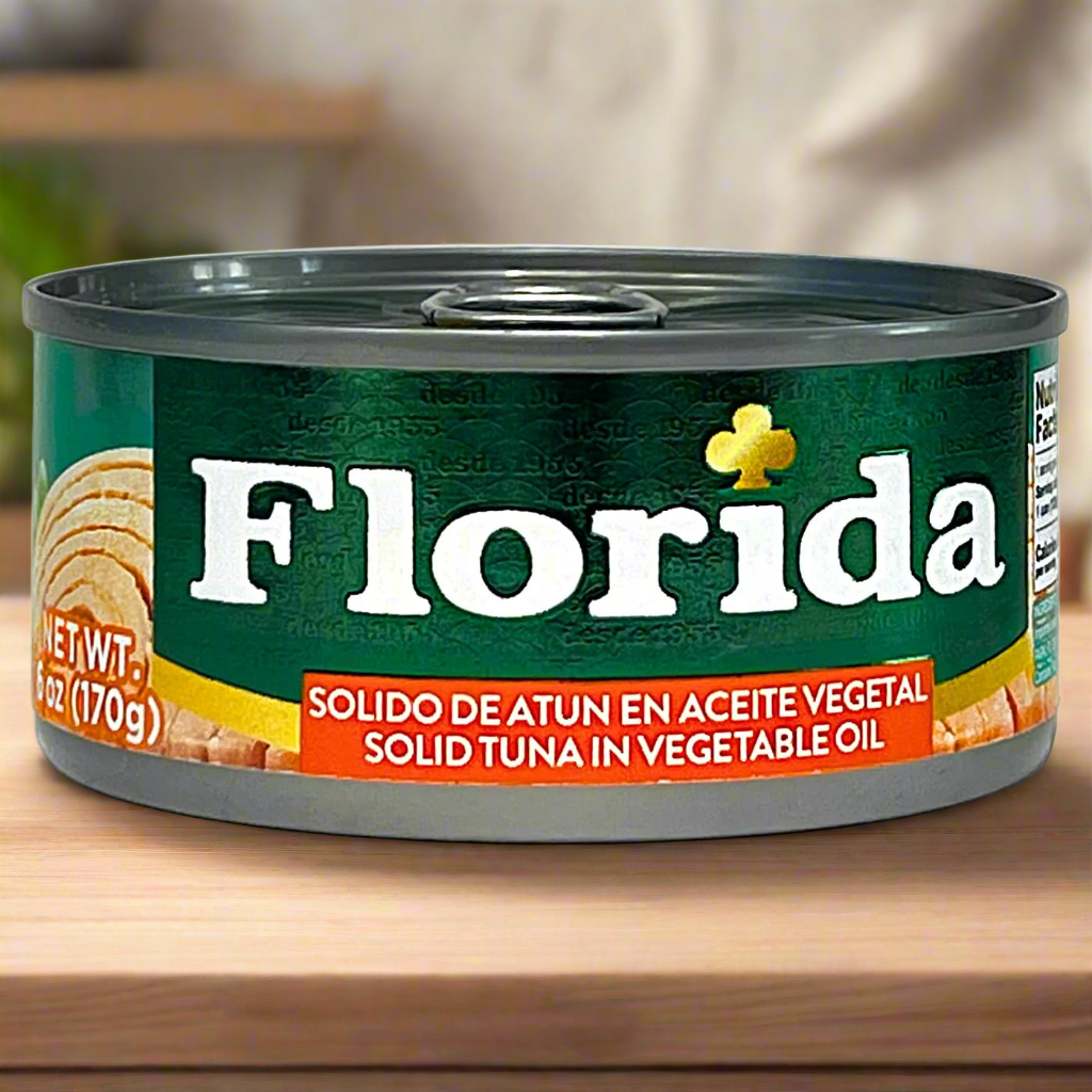 FLORIDA SOLID TUNA IN OIL 5oz (3 PACK)