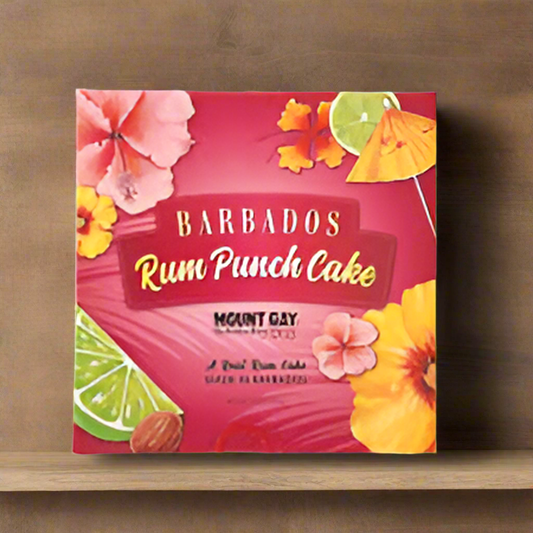 BARBADOS RUM CAKE - RUM PUNCH 16oz
