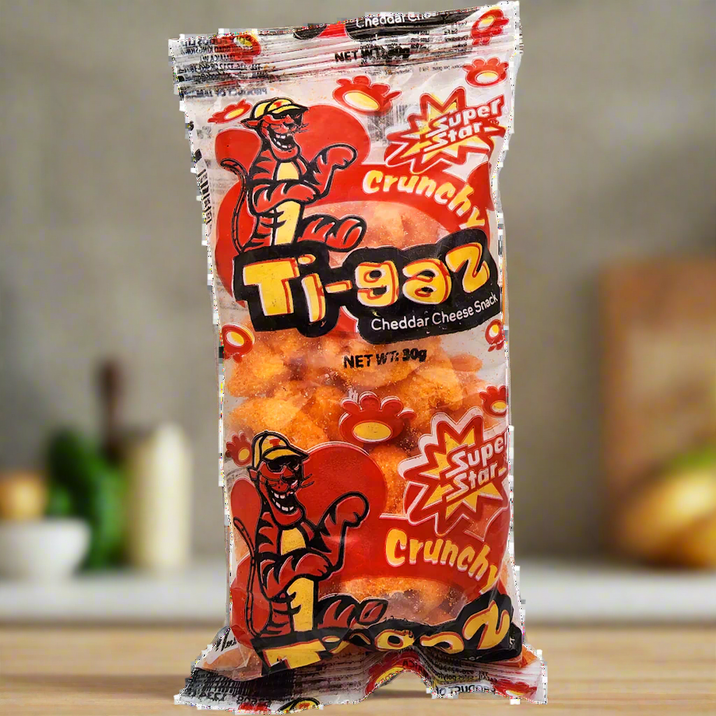 TI- GAZ CHEESE SNACK 30gr (16 PACK)