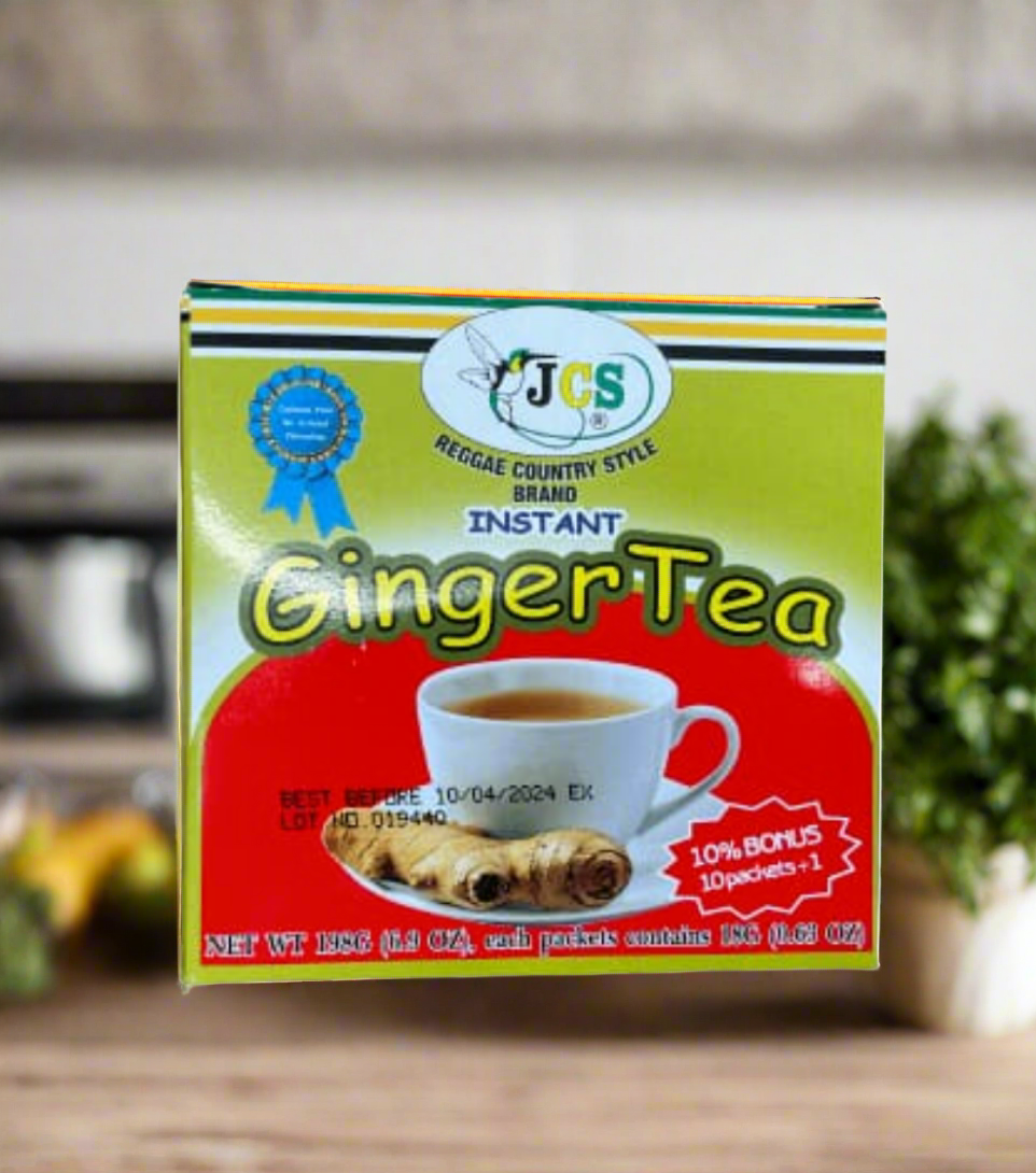 JCS INSTANT GINGER TEA 11 CT (2 PACK)