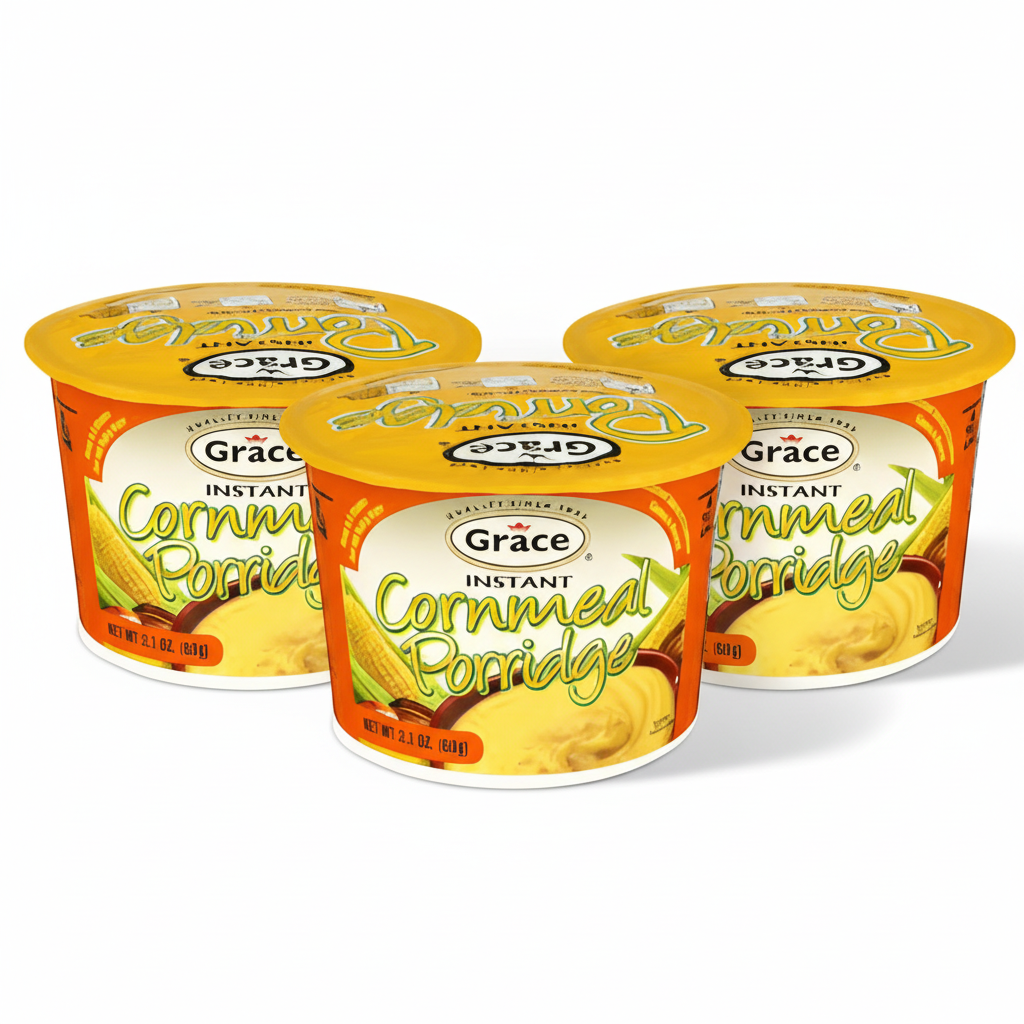 Grace Carribbean Rice Grace Cornmeal Porridge 2.12 oz (3 Pack) | Buy Grace Cornmeal Porridge ...