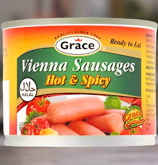 GRACE VIENNA SAUSAGE SPICY 5oz (3 PACK)