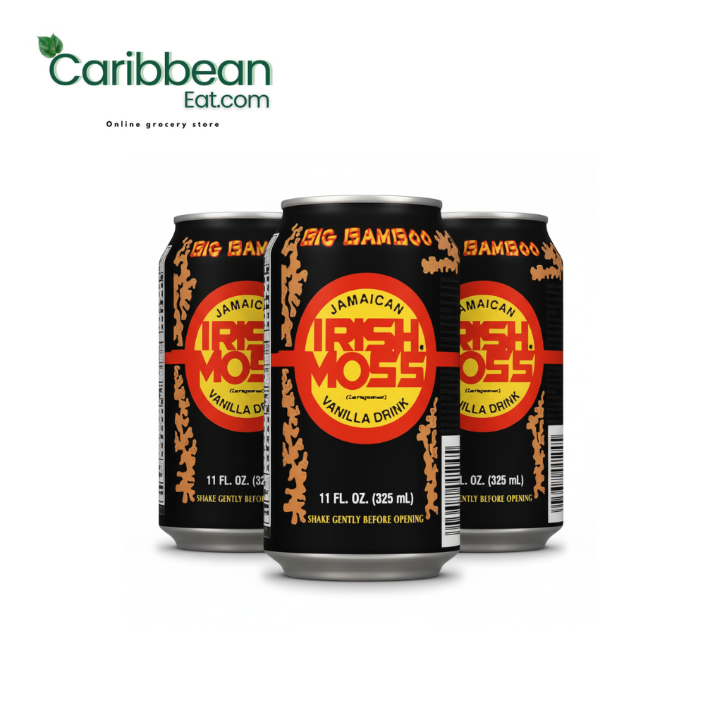 Big Bamboo Irish Moss Vanilla 9.8 oz 3 Pack