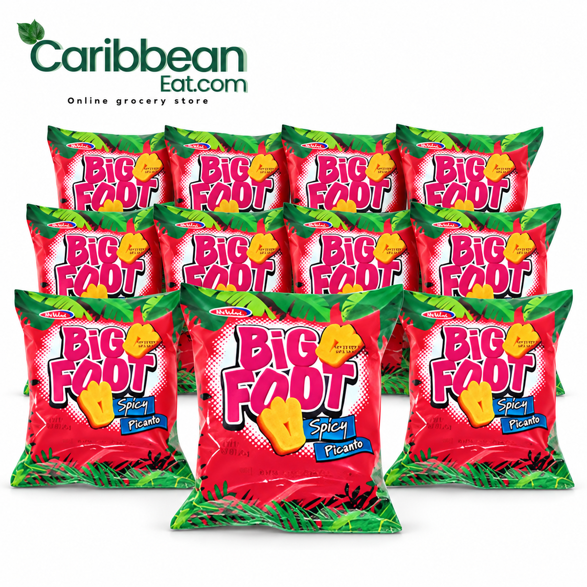 Big Foot Spicy Snacks 12 Pack