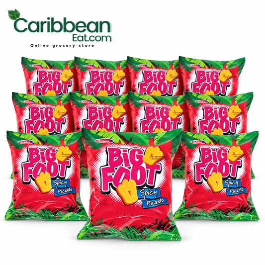 Big Foot Spicy Snacks 12 Pack