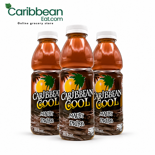 Caribbean Cool Mauby 16.9 oz three-pack