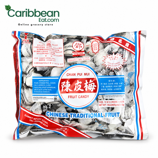 Chan Pui Mui Fruit Candy 14 oz