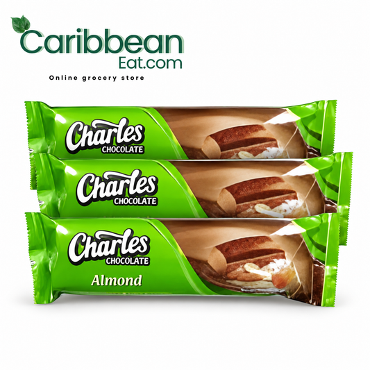Charles Almond Chocolate 50 g 12 Pack