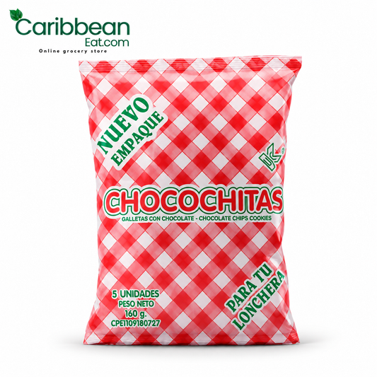 Chocochitas Chocolate Chip Cookies, paquete de 5