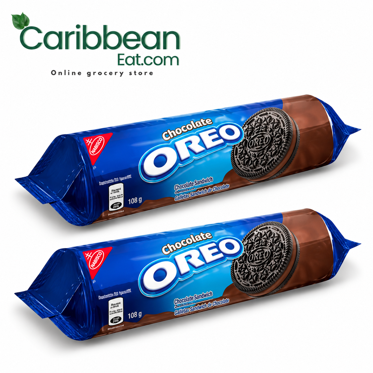 Chocolate Oreo Sandwich Cookies 108 g 2 Pack