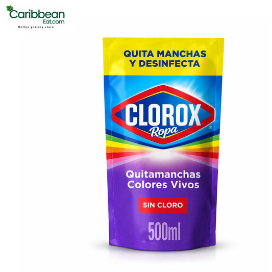 CLOROX ROPA QUITAMANCHAS COLORES VIVOS 500ml
