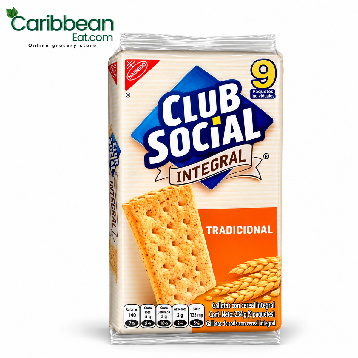 Club Social Integral Crackers 9 Pack