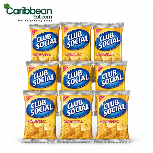 Club Social Mantequilla Crackers 9 Pack