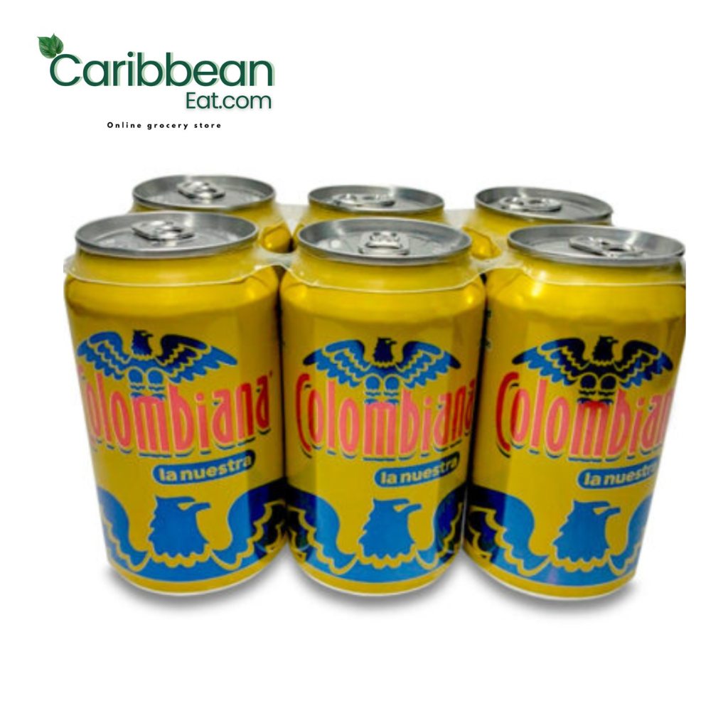 Colombiana La Nuestra 10 oz 6 Pack, authentic Colombian soft drink.