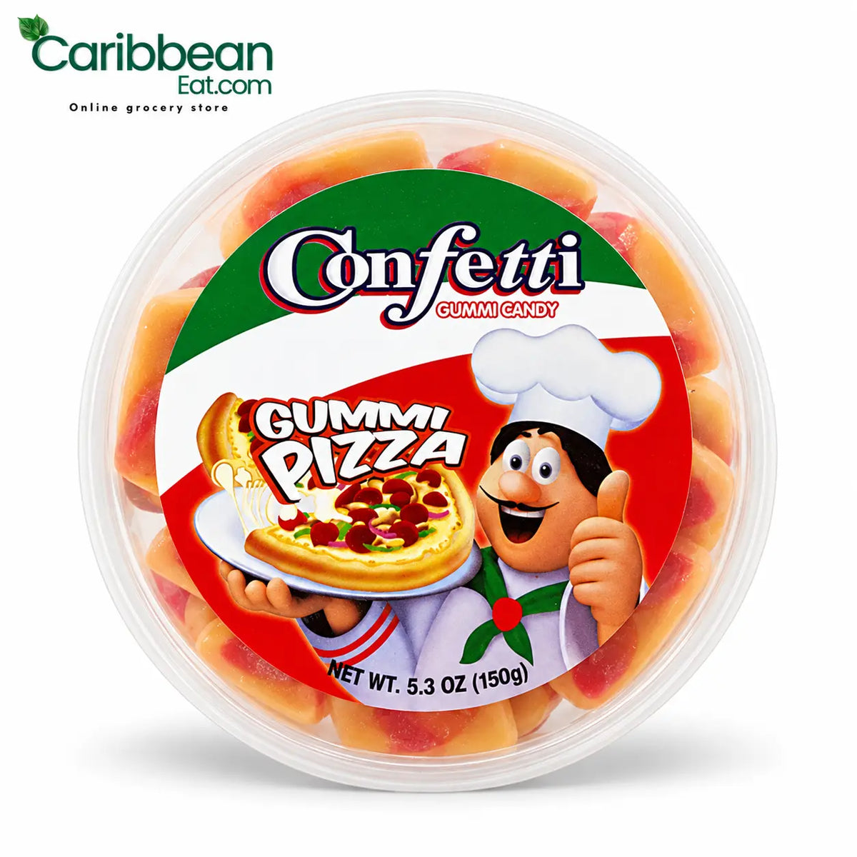 Confetti Gummi Pizza 5.3oz