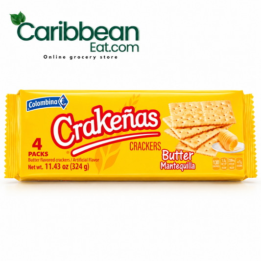 Colombina Crakeñas Butter Crackers 11.4 oz