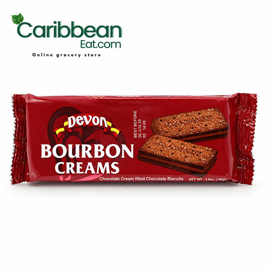 Devon Bourbon Creams Chocolate Biscuits 140 g 3 Pack