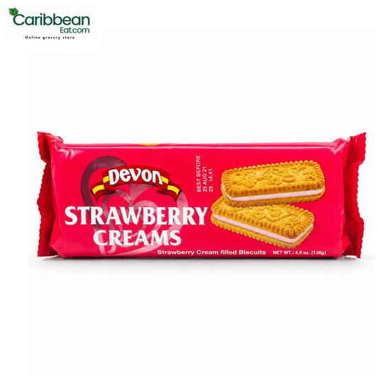Devon Strawberry Creams 140gr (3-Pack)