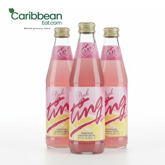 D&G Pink Ting Grapefruit Soda 9.6 oz 3 Pack
