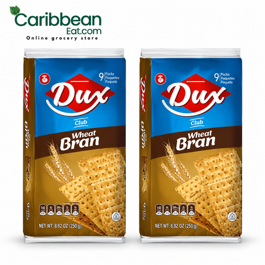 Dux Wheat Bran Crackers 8.82 oz 2 Pack