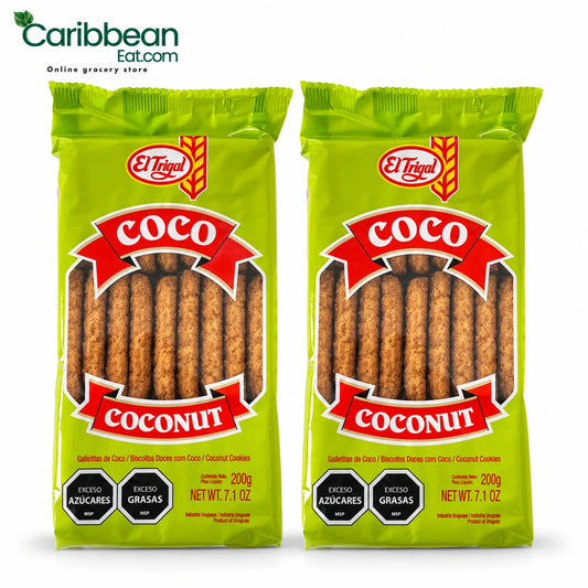 EL TRIGAL COCO COOKIES 7.1oz (2 PACK)