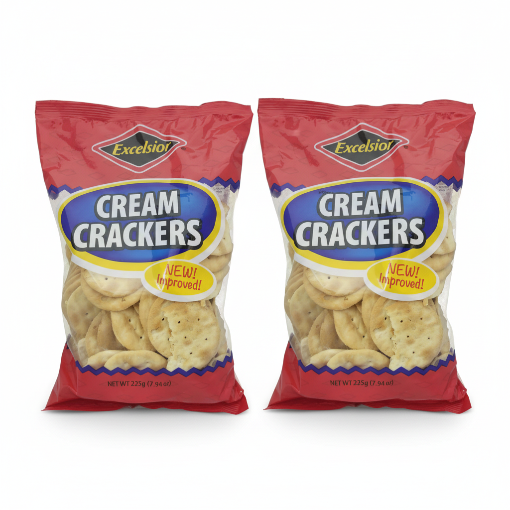 Excelsior cream crackers 7 oz 2 pack