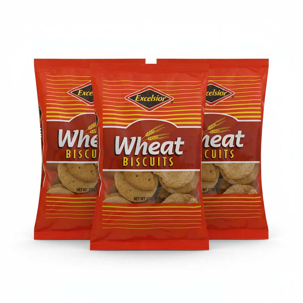 Excelsior wheat biscuits 4.4 oz 3 pack