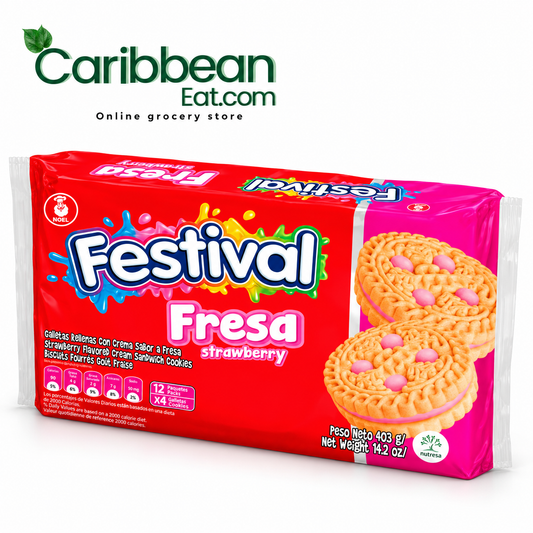 Festival Strawberry Cookies 14.2 oz 12-pack