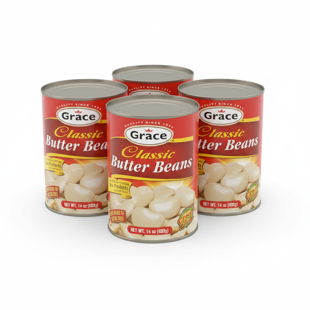 Grace butter beans 14 oz 4 pack