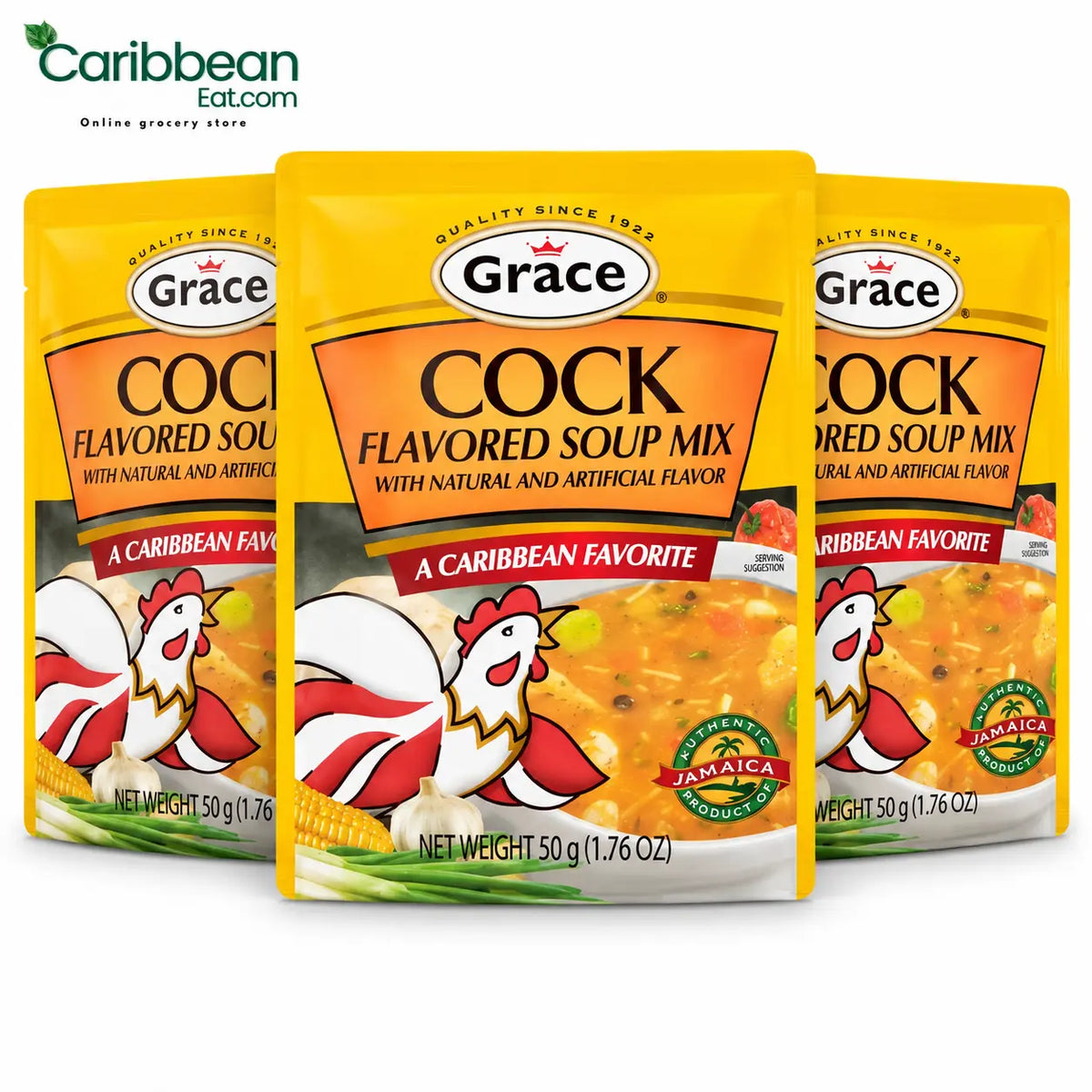 Grace Cock Soup Mix 1.7 oz (3 Pack)