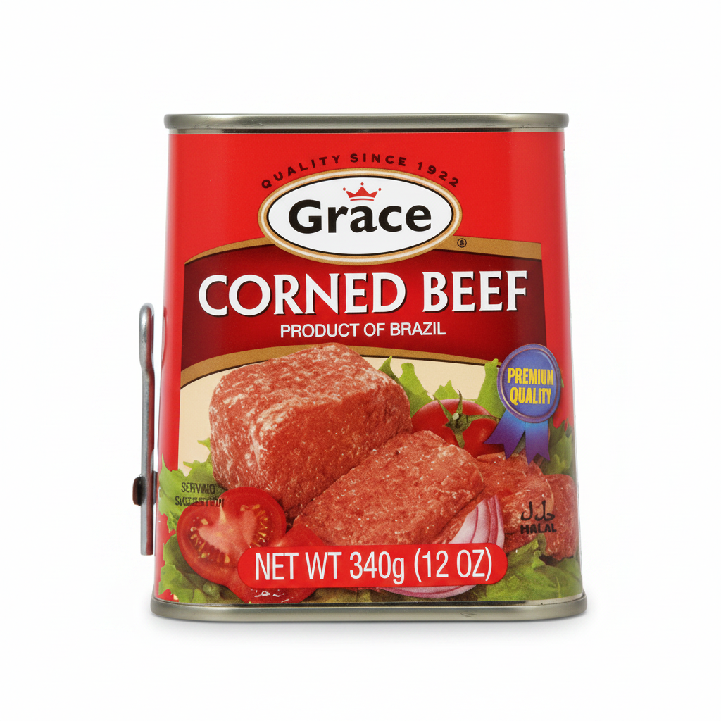 Grace corned beef 12 oz can