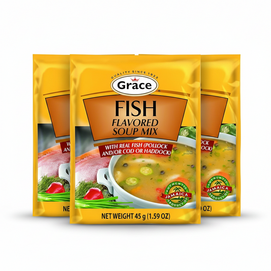 Grace fish soup mix 1.7 oz 3 pack