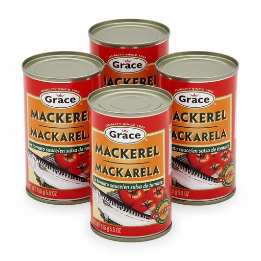 Grace mackerel in tomato sauce 5.5 oz 4 pack